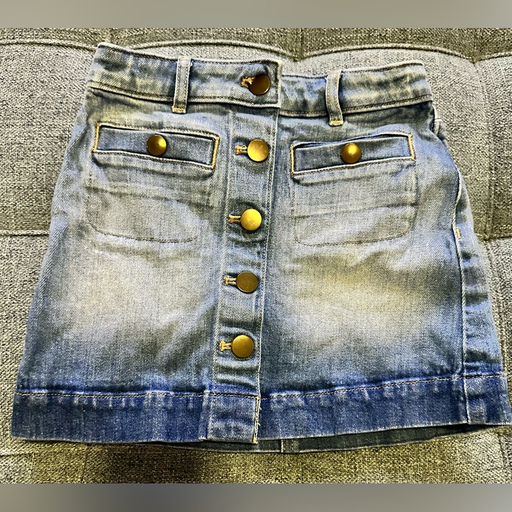 Crewcuts girls Blue Denim Skirt